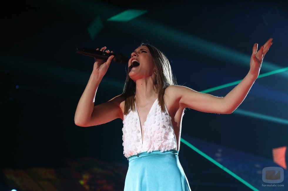 Sabela, de 'OT 2018', canta "Hoy soñaré" en la prelesección de Eurovisión 2019