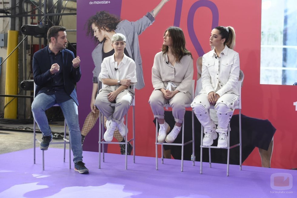 Parte del equipo de 'Fama a bailar 2019' en la presentación del programa