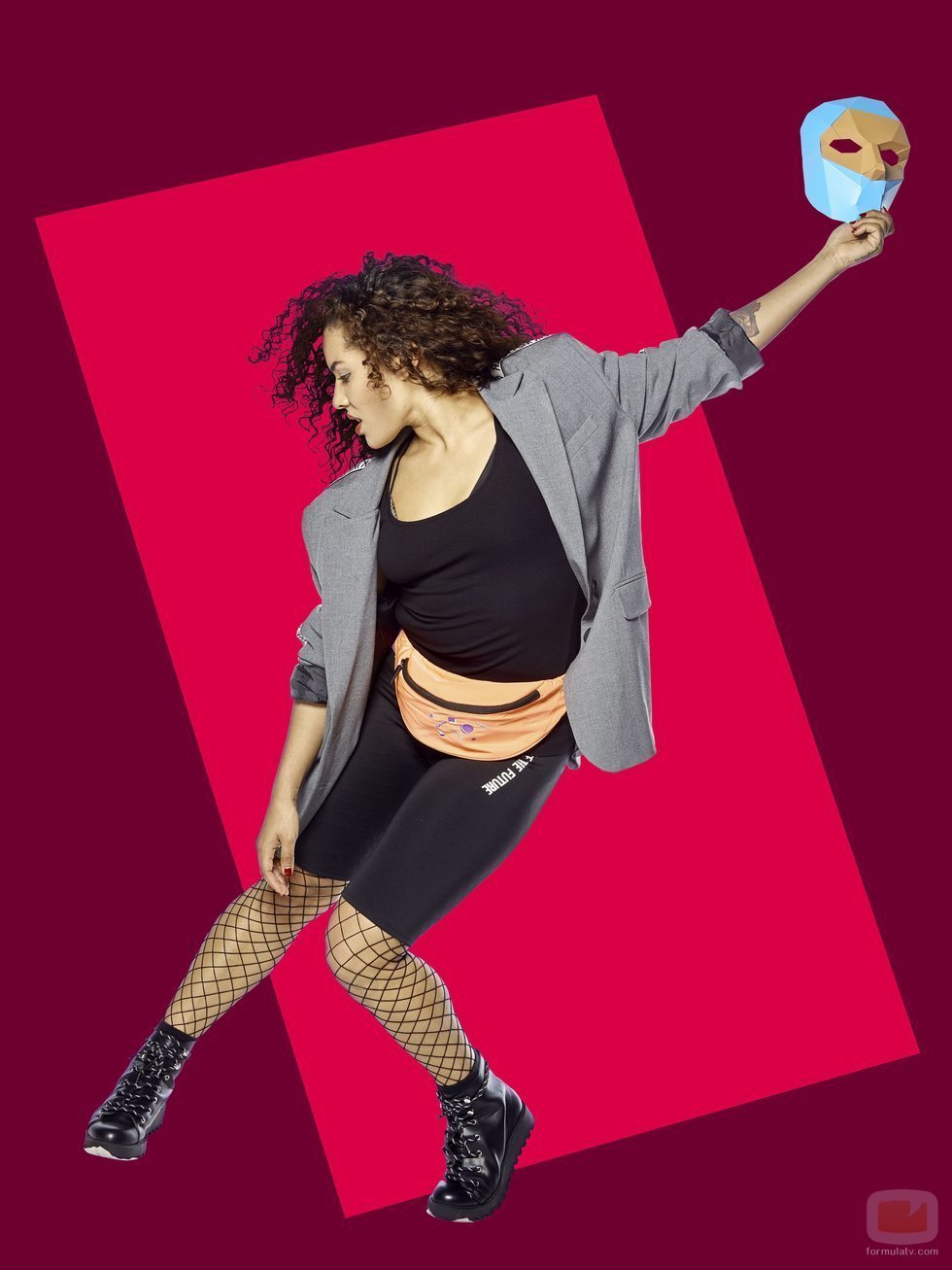 Ruth Prim en un cartel promocional de 'Fama a bailar 2019'