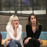 Ylenia y Raquel Martín sentadas en la gala 4 de 'GH Dúo'