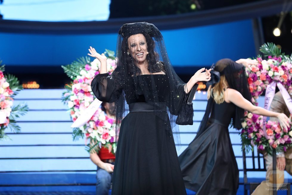 Anabel Alonso como Massiel en la Gala 13 de 'Tu cara me suena'