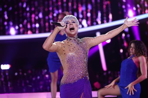 Carlos Marco como Soraya Arnelas en la Gala 13 de  'Tu cara me suena'