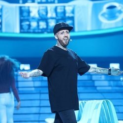 María Villalón como Nicky Jam en la Gala 13 de 'Tu cara me suena'