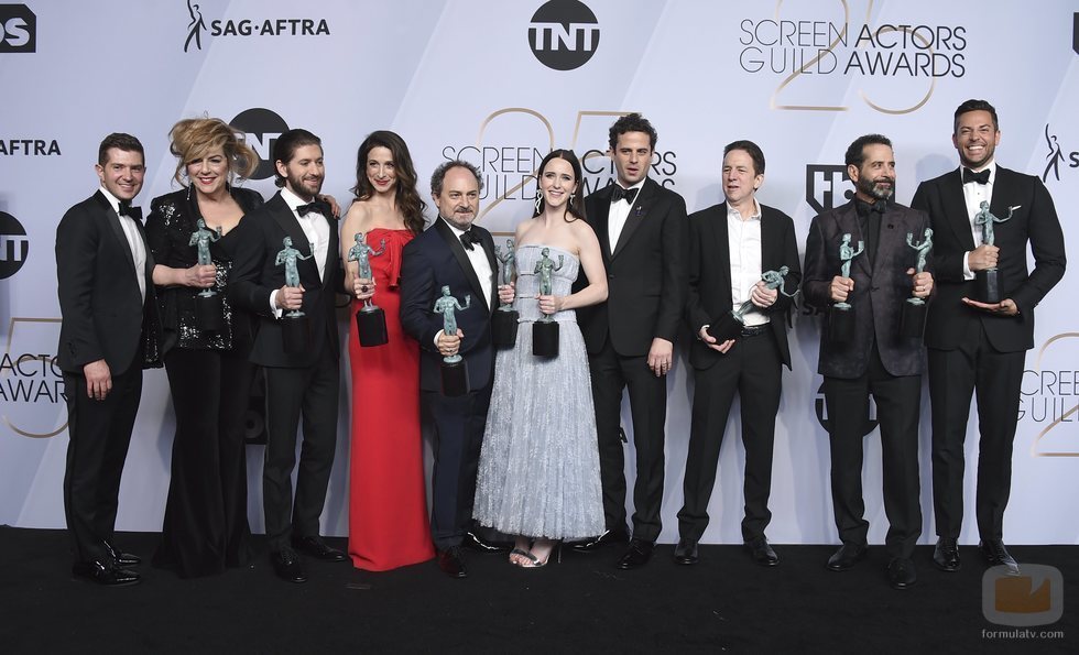 El elenco de 'The Marvelous Mrs. Maisel', premiado en los SAG Awards 2019