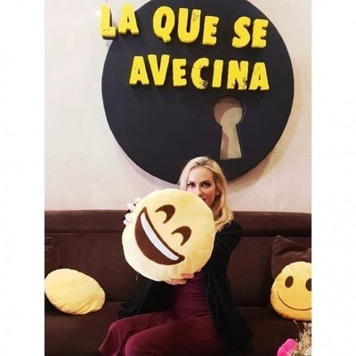 Kira Miró en el set de la temporada 12 de 'La que se avecina'