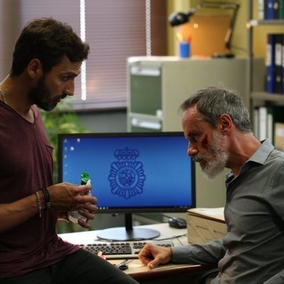 Francesc Garrido y Raúl Prieto en nueva serie de HBO 'La Sala'