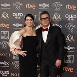 Andreu Buenafuente y Silvia Abril en la alfombra roja de los Premios Goya 2019