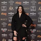 Rosalía en la alfombra roja de los Premios Goya 2019
