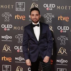 J.A. Bayona posa en la alfombra roja de los Premios Goya 2019