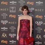 Marta Nieto en la alfombra roja de los Premios Goya 2019