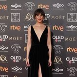 Belén Cuesta posa en la alfombra roja de los Premios Goya 2019