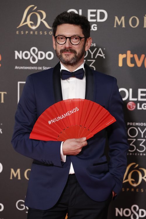 Manolo Solo en la alfombra roja de los Premios Goya 2019