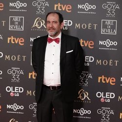 Karra Elejalde posa en la alfombra roja de los Premios Goya 2019