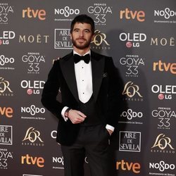 Alfonso Bassave en la alfombra roja de los Premios Goya 2019