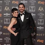 Paco León y María León en la alfombra roja de los Premios Goya 2019