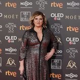 Ana Wagener en la alfombra roja de los Premios Goya 2019
