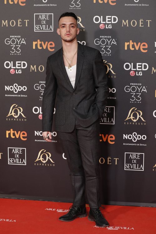 C.Tangana en la alfombra roja de los Premios Goya 2019