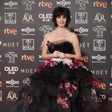 Paz Vega en la alfombra roja de los Premios Goya 2019