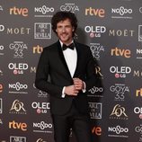 Daniel Grao en la alfombra roja de los Premios Goya 2019