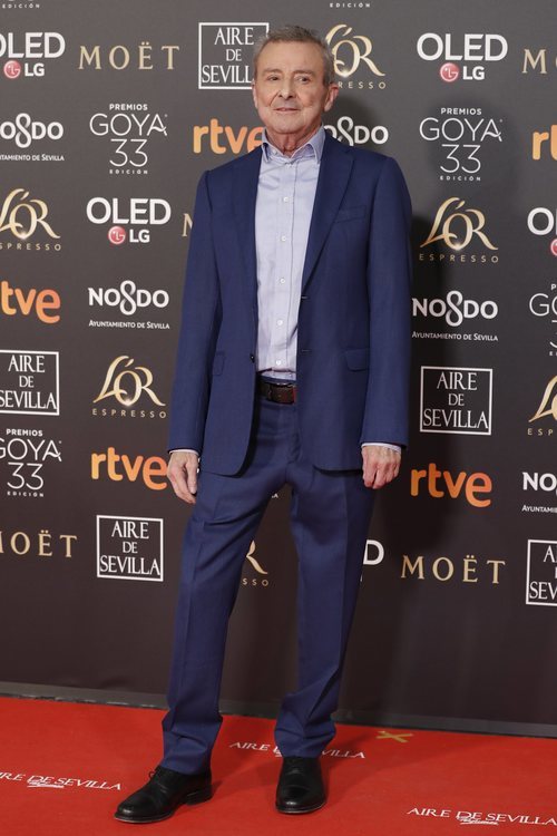 Juan Diego en la alfombra roja de los Goya 2019
