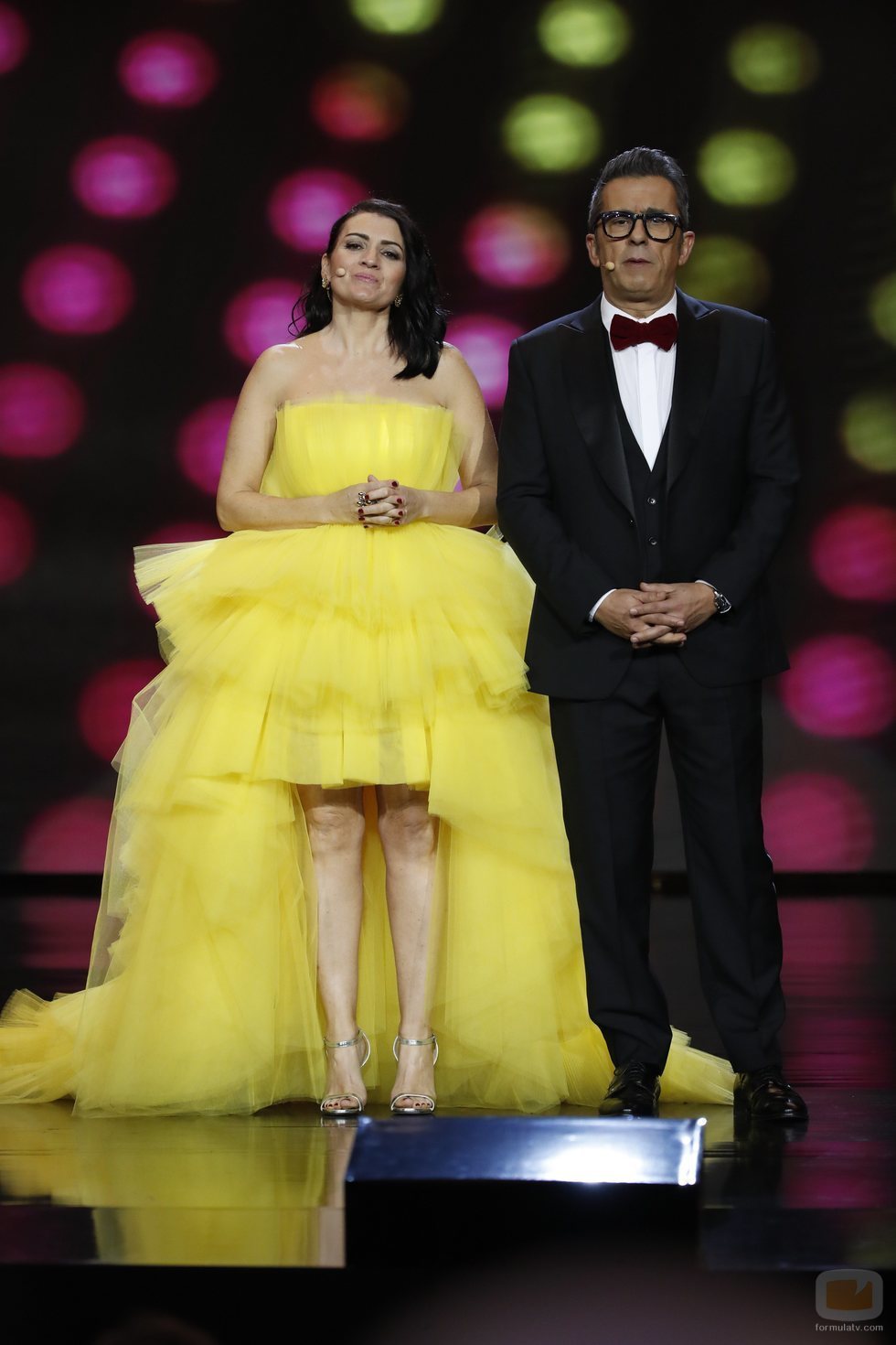 Silvia Abril y Andreu Buenafuente en los Premios Goya 2019