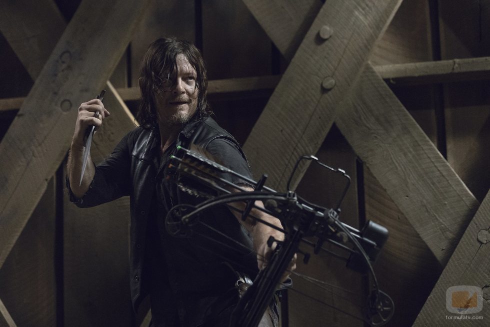Norman Reedus como Daryl en la novena temporada de 'The Walking Dead'