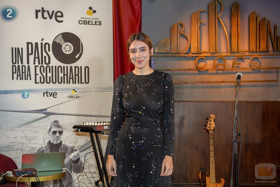 Anni B. Sweet en el programa La 2 'Un país para escucharlo'