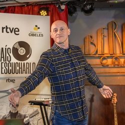 Jorge Martínez en la rueda de prensa de 'Un país para escucharlo'