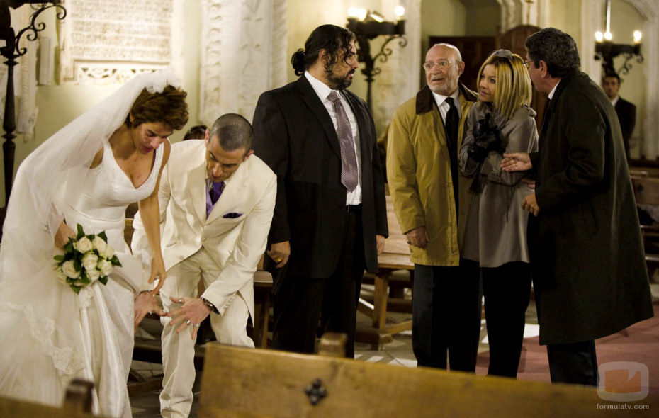 Anabel Alonso antes de casarse en 'La familia Mata'