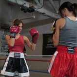 Laura Sánchez y Michelle Jenner boxeadoras