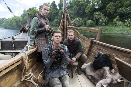 Los hijos de Ragnar de 'Vikings' comparten barca
