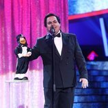 Brays Efe como José Luis Moreno en la Gala 14 de 'Tu cara me suena'