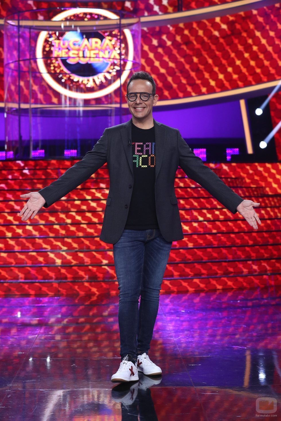 Àngel Llàcer en la Gala 14 de 'Tu cara me suena'