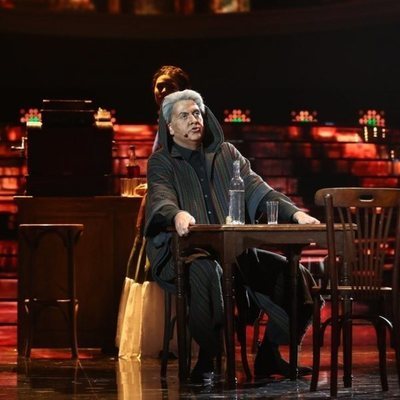 Manu Sánchez como Chavela Vargas en la Gala 14 de 'Tu cara me suena'
