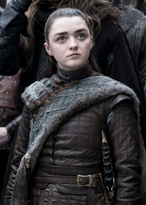 Arya Stark en la octava temporada de 'Juego de Tronos'