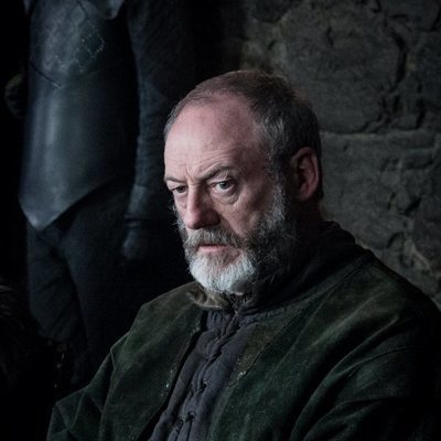 Davos Seaworth en la octava temporada de 'Juego de Tronos'