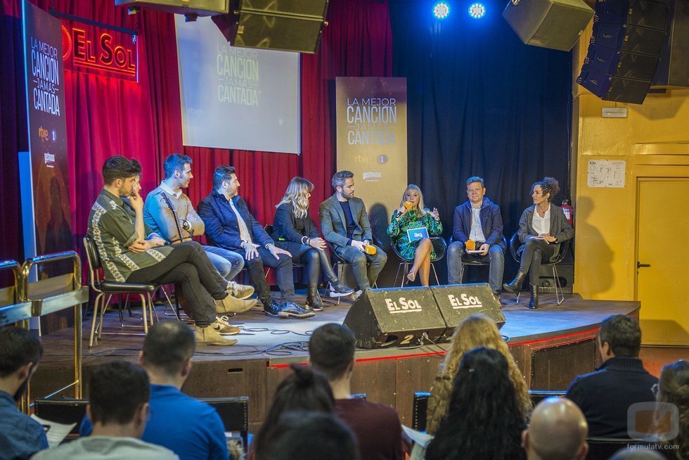Presentación de 'La mejor canción jamás cantada'