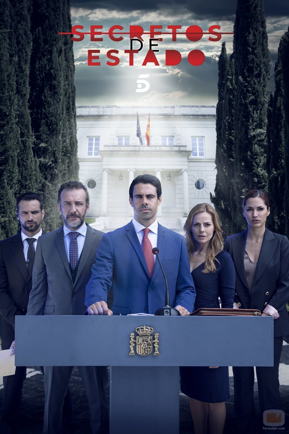 Cartel oficial de la serie 'Secretos de Estado'