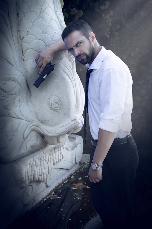 Jesús Castro en el cartel promocional de la serie 'Secretos de Estado'