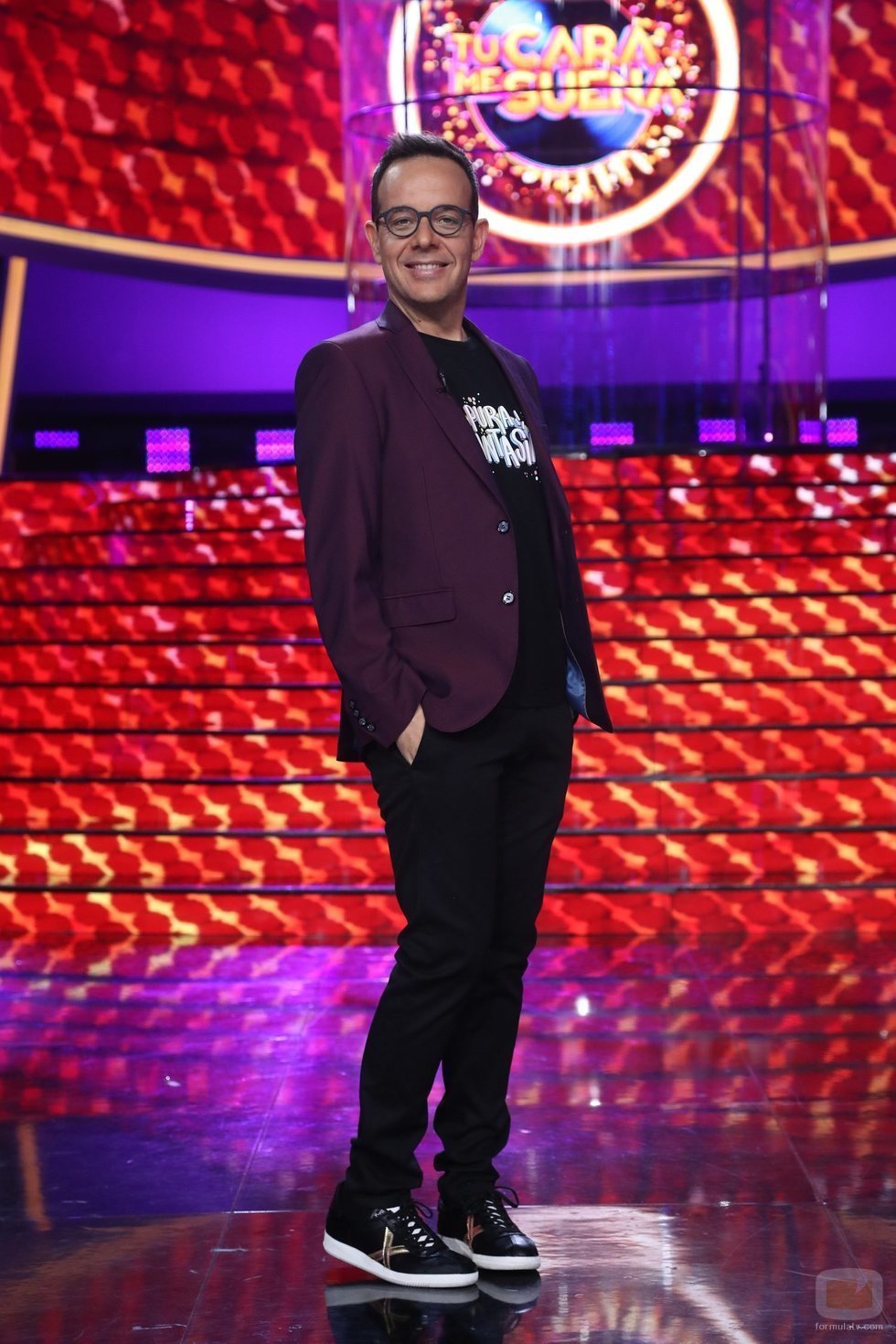 Ángel Llàcer en la gala final de 'Tu cara me suena 7'