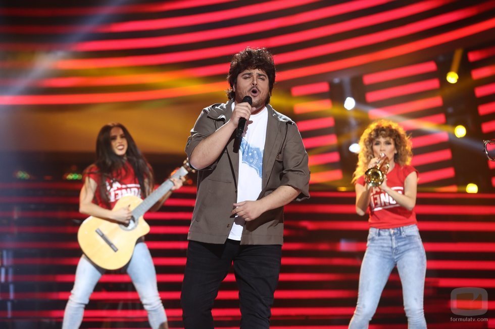 Brays Efe como Miki en la gala final de 'Tu cara me suena 7'