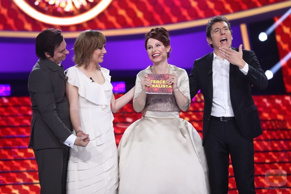 Soraya Arnelas, tercera finalista en la gala final de 'Tu cara me suena 7'