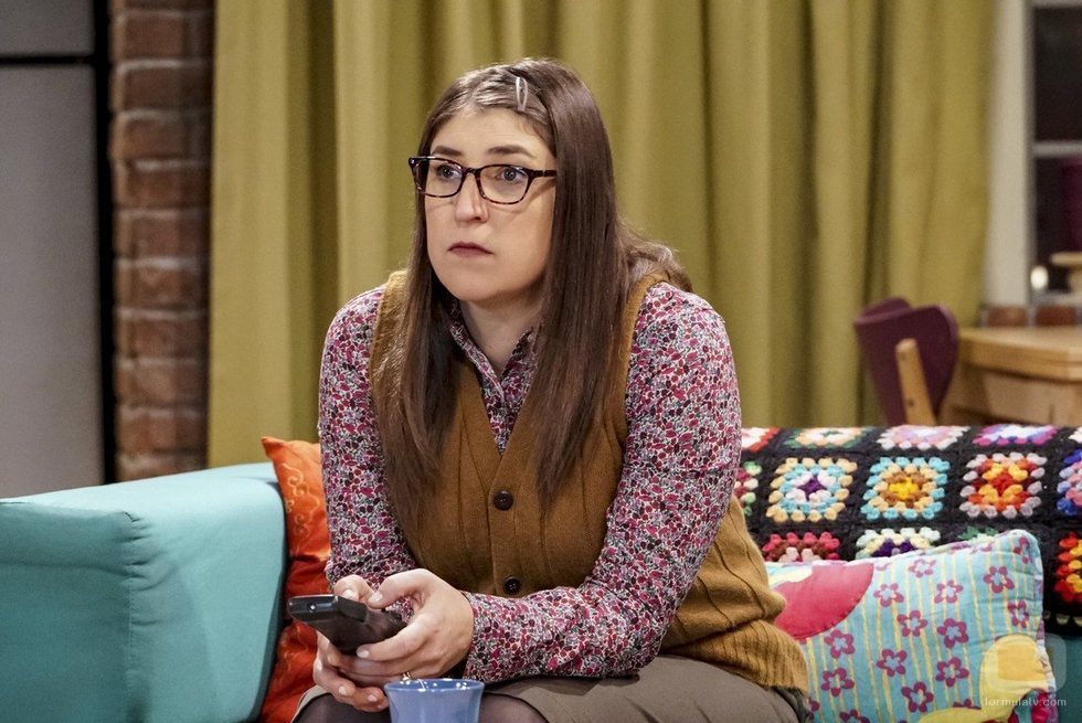 Amy cambia de canal en la temporada 12 de 'The Big Bang Theory'