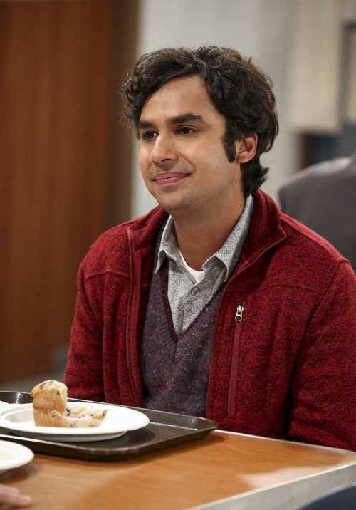 Rajesh en la temporada 12 de 'The Big Bang Theory'
