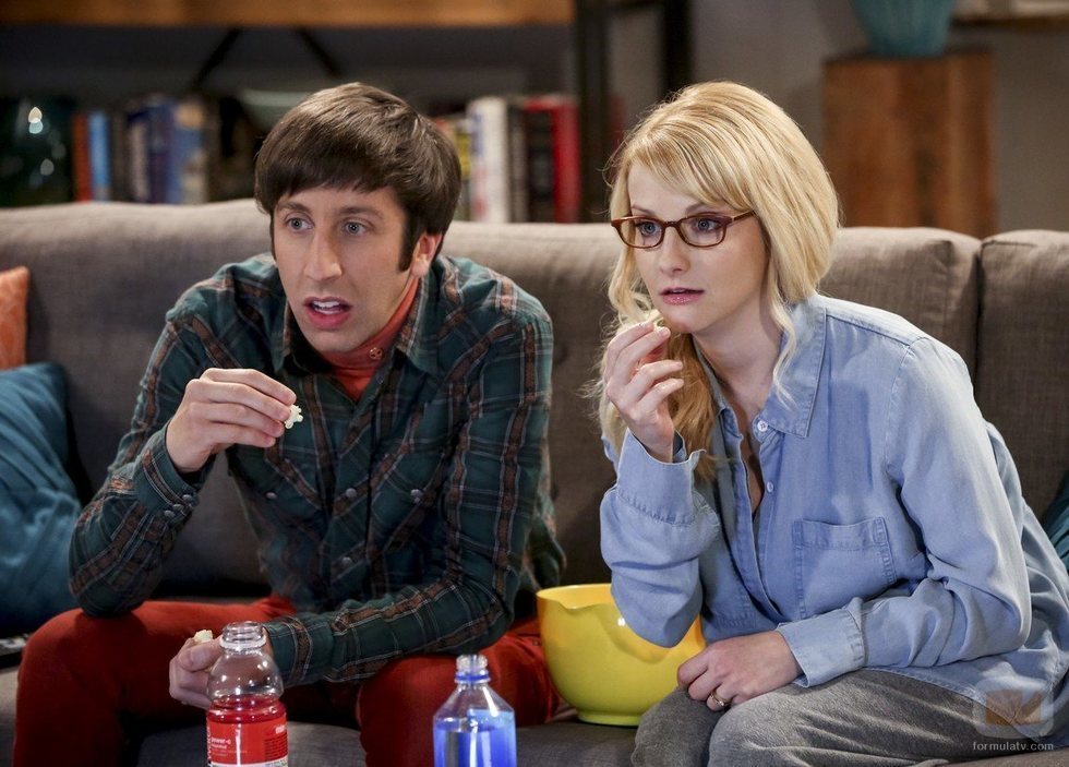 Howard y Bernadette, sorprendidos en la temporada 12 de 'The Big Bang Theory'