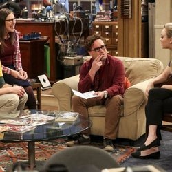 Sheldon, Amy, Leonard y Penny en la temporada 12 de 'The Big Bang Theory'