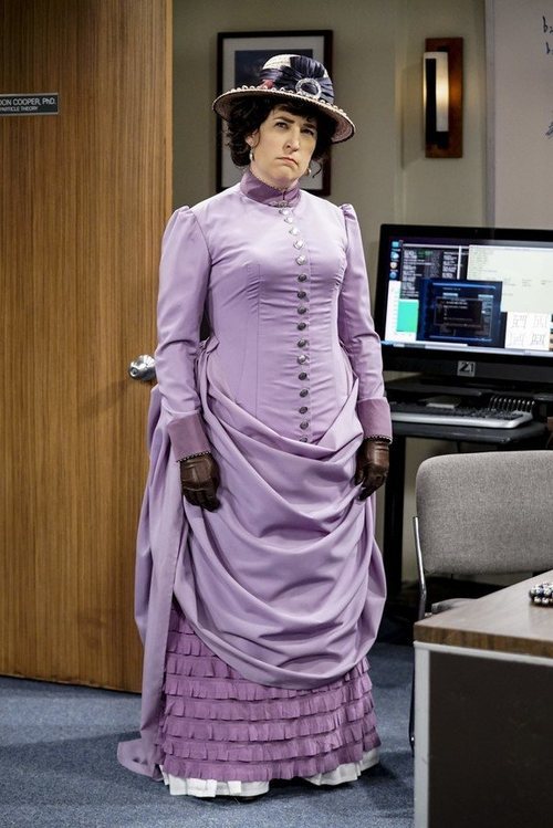 Amy se disfraza en la temporada 12 de 'The Big Bang Theory'