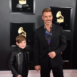 Ricky Martin, en la alfombra roja de los Premios Grammy 2019