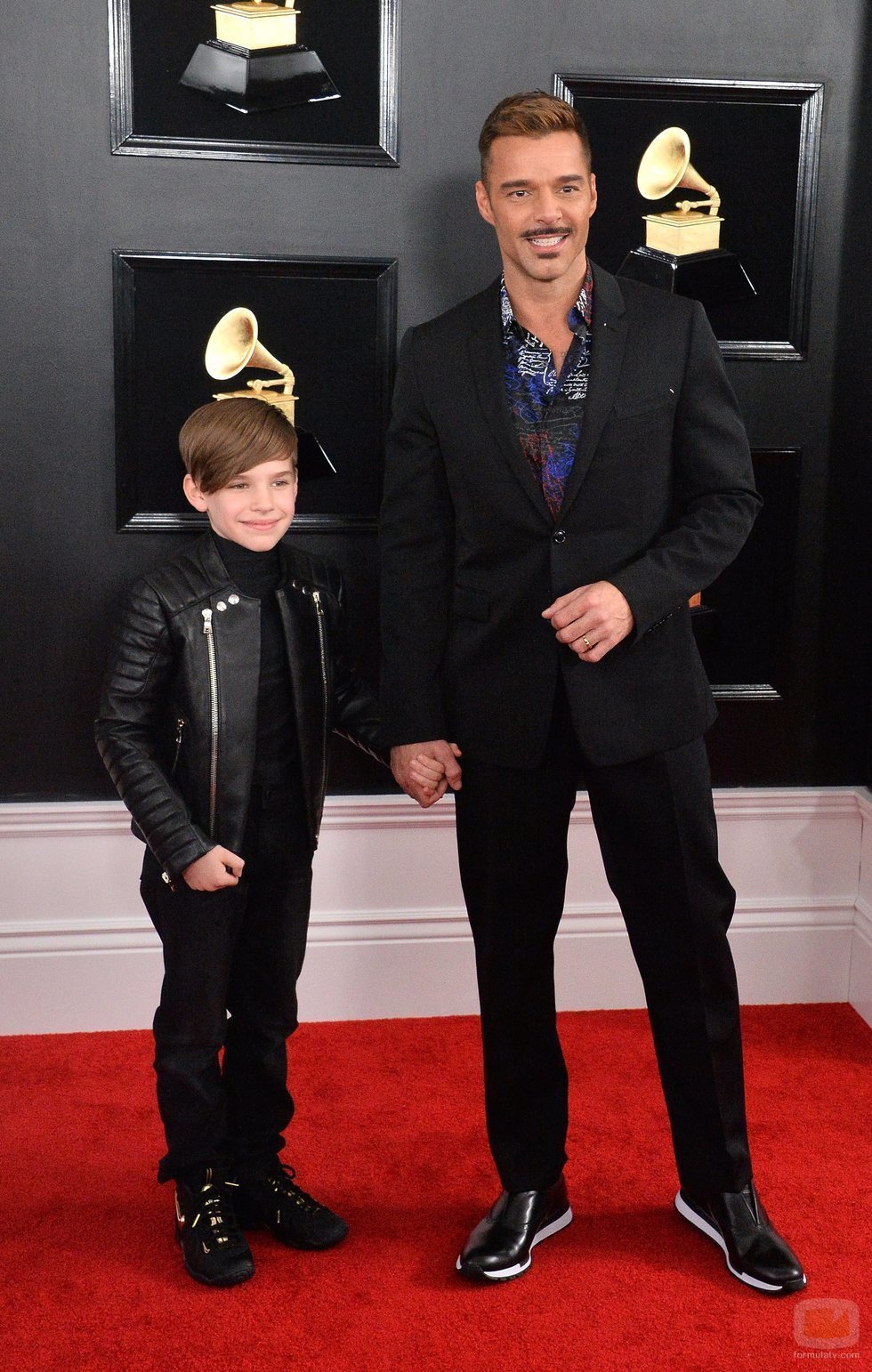 Ricky Martin, en la alfombra roja de los Premios Grammy 2019