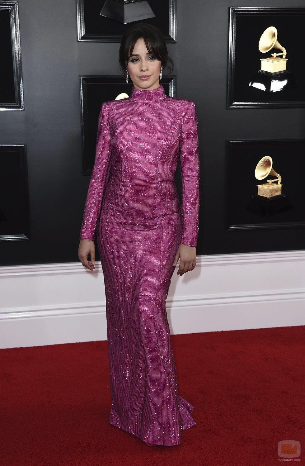 Camila Cabello, en la alfombra roja de los Premios Grammy 2019